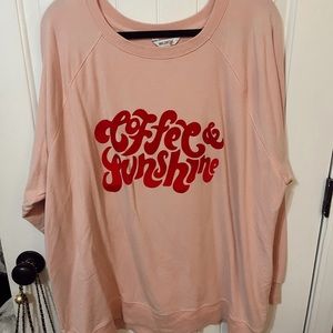 Wild Fox Coffee and Sunshine Sweatshirt